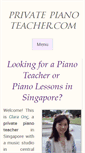 Mobile Screenshot of private-piano-teacher.com